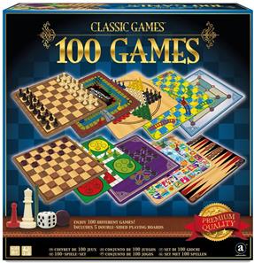 Classic Board Games 100 Game Sets - kokoelma ajattomia klassikoita!