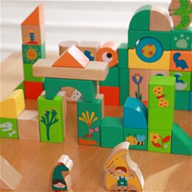 Classic Dinosaur -rakennuspalikat – 80 kpl (alkaen 18kk)-4