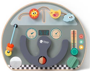 Classic World puinen matka-aktiviteettilauta (alkaen 12 kk)