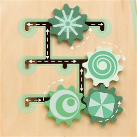 Classic World  puinen aktiviteetti- ja helmilabyrintti Arty (alkaen 18 kk)-4