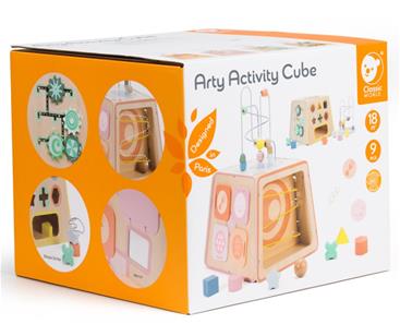 Classic World  puinen aktiviteetti- ja helmilabyrintti Arty (alkaen 18 kk)-8