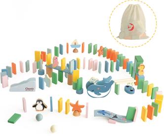 Classic World Domino-puupeli, meriaiheinen (alkaen 36 kk)