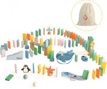 Classic World Domino-puupeli, meriaiheinen (alkaen 36 kk)