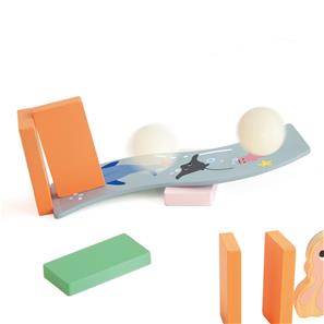 Classic World Domino-puupeli, meriaiheinen (alkaen 36 kk)-5