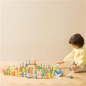 Classic World Domino-puupeli, meriaiheinen (alkaen 36 kk)-6