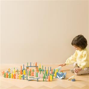 Classic World Domino-puupeli, meriaiheinen (alkaen 36 kk)-6
