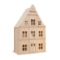 Classic World Flemish Dream House – suuri puinen nukketalo