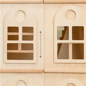 Classic World Flemish Dream House – suuri puinen nukketalo-6