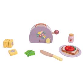 Classic World Grace leivänpaahdinsetti tarvikkeineen - Puulelut-3