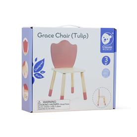 Classic World Grace tuoli lapsille, Tulppaani-2