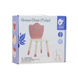 Classic World Grace tuoli lapsille, Tulppaani-2
