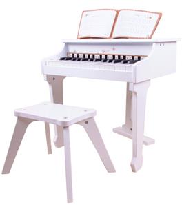 Classic World Grand Piano lapsille, Valkoinen (alkaen 36 kk)