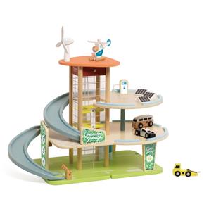 Classic World Green Wood parkkitalo lisävarusteineen-9