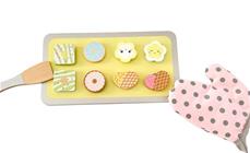 Classic World leipomissetti - Puinen leikkiruoka (alkaen 36kk)