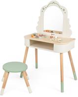 Classic World Magic -meikkipöytä ja puujakkara