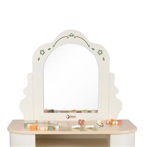 Classic World Magic -meikkipöytä ja puujakkara-3