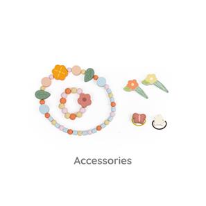 Classic World Magic -meikkipöytä ja puujakkara-6