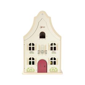 Classic World Maison de Reve -puinen nukkekoti lisävarusteineen-5