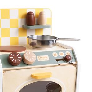 Classic World Mini puinen leikkikeittiö lapsille (alkaen 3v)-4