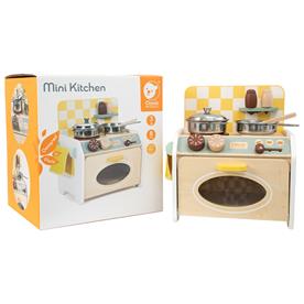 Classic World Mini puinen leikkikeittiö lapsille (alkaen 3v)-6