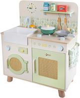Classic World Natural Puinen leikkikeittiö lapsille