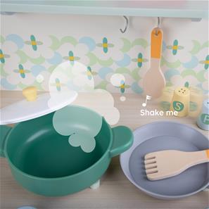 Classic World Natural Puinen leikkikeittiö lapsille-3