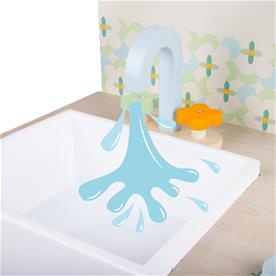 Classic World Natural Puinen leikkikeittiö lapsille-6