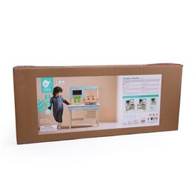 Classic World Outdoor Puinen leikkikeittiö tarvikkeineen-7