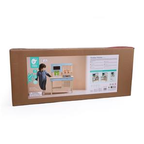 Classic World Outdoor Puinen leikkikeittiö tarvikkeineen-7