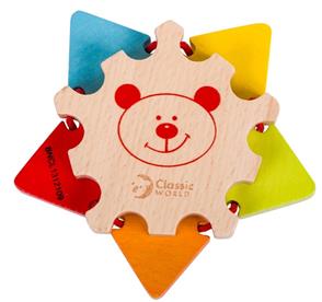 Classic World pieni peilikukkainen puulelu (alkaen 6 kk)