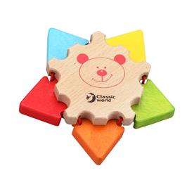 Classic World pieni peilikukkainen puulelu (alkaen 6 kk)-2