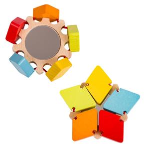 Classic World pieni peilikukkainen puulelu (alkaen 6 kk)-4