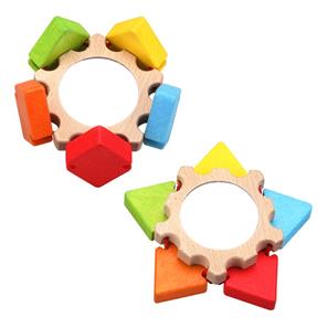 Classic World pieni peilikukkainen puulelu (alkaen 6 kk)-5