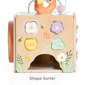 Classic World aktiviteetti- ja helmilabyrintti Honey Bee (alkaen 18 kk)-4