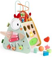 Classic World Puinen aktiviteetti- ja soittorasia (alkaen 18 kk)