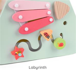 Classic World Puinen aktiviteetti- ja soittorasia (alkaen 18 kk)-4