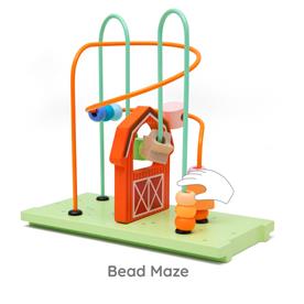 Classic World Puinen aktiviteetti- ja soittorasia (alkaen 18 kk)-5