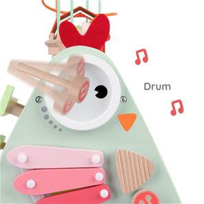 Classic World Puinen aktiviteetti- ja soittorasia (alkaen 18 kk)-7