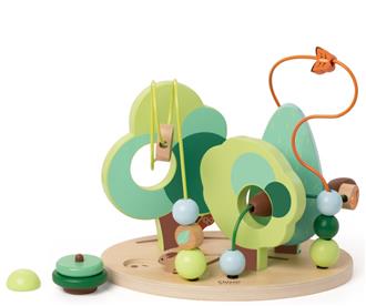 Classic World puinen aktiviteettilabyrintti Forest Life (alkaen 18 kk)