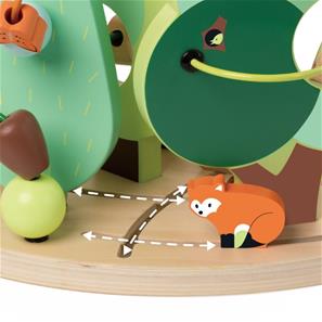 Classic World puinen aktiviteettilabyrintti Forest Life (alkaen 18 kk)-6