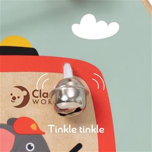 Classic World Puinen aktiviteettilauta - paloauto (alkaen 12 kk)-5