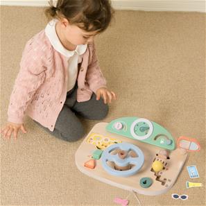 Classic World Puinen auto-ohjaamo -aktiviteettilelu (alkaen 24 kk)-5