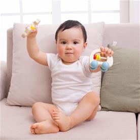 Classic World puinen elefanttihelistin (alkaen 6 kk)-4