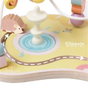 Classic World puinen puutarha -helmilabyrintti (alkaen 18 kk)-3