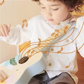 Classic World puinen Iris Ukulele Sininen (alkaen 36 kk)-4