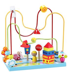 Classic World puinen liikenne -helmilabyrintti (alkaen 18 kk)