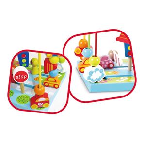 Classic World puinen liikenne -helmilabyrintti (alkaen 18 kk)-3