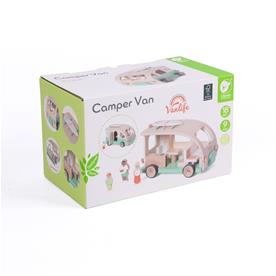 Classic World Puinen matkailuauto hahmoineen (alkaen 18 kk)-2