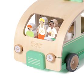 Classic World Puinen matkailuauto hahmoineen (alkaen 18 kk)-6