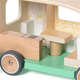 Classic World Puinen matkailuauto hahmoineen (alkaen 18 kk)-7